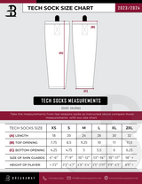 Mercer Tier 1 12U and Up Tech Socks