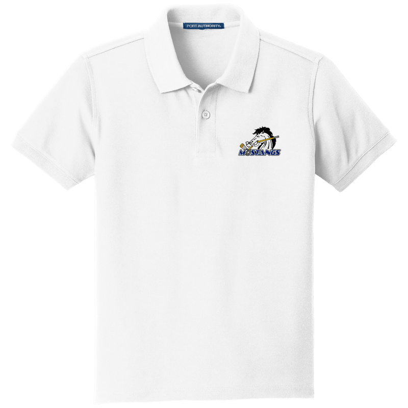 Mid-State Mustangs Youth Core Classic Pique Polo