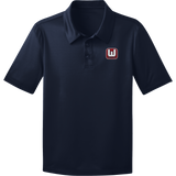 CT Whalers Tier 1 Youth Silk Touch Performance Polo