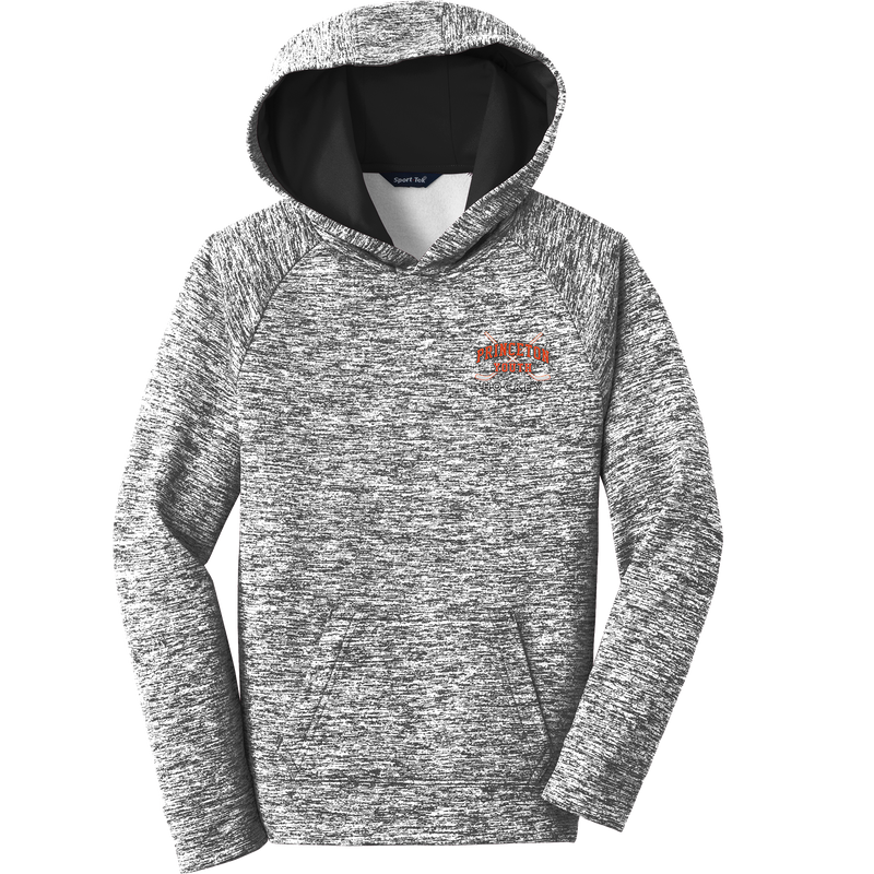 PYH Youth PosiCharge Electric Heather Fleece Hooded Pullover