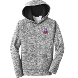 PAL Jr. Islanders Youth PosiCharge Electric Heather Fleece Hooded Pullover