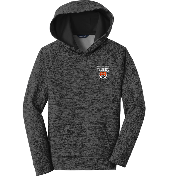 Princeton Jr. Tigers Youth PosiCharge Electric Heather Fleece Hooded Pullover