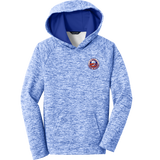 PAL Jr. Islanders Youth PosiCharge Electric Heather Fleece Hooded Pullover