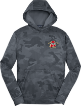 NY Aviators Youth Sport-Wick CamoHex Fleece Hooded Pullover