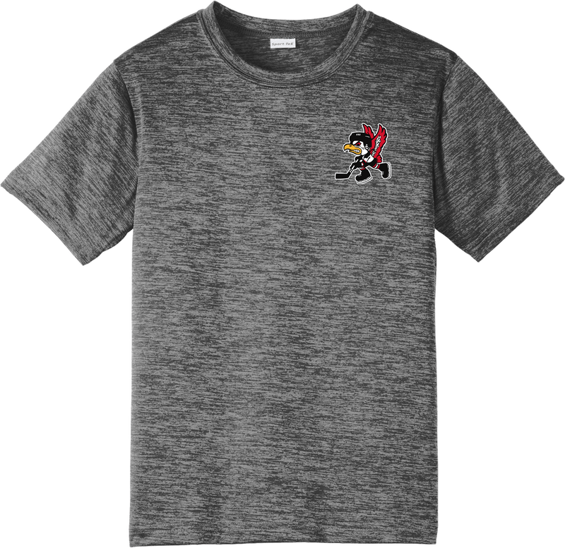 Benet Hockey Youth PosiCharge Electric Heather Tee