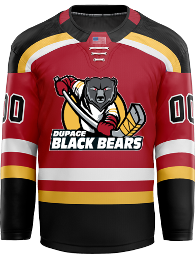 Dupage Black Bears Youth Goalie Hybrid Jersey